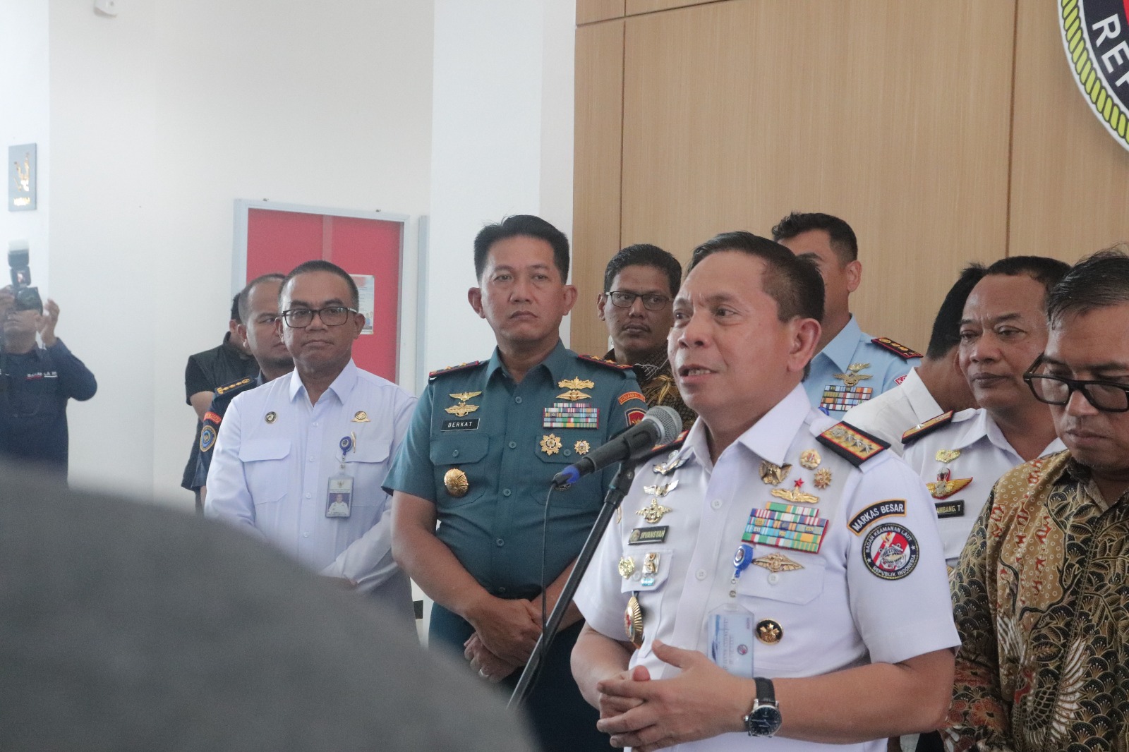 KUNJUNGAN KANTOR BARU BAKAMLA